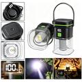 LY27 Water Resistance Camping Lamp with 7 Modes - Black