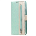 Lace Pattern Samsung Galaxy A52 5G, Galaxy A52s Wallet Case - Green