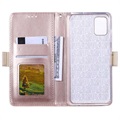 Lace Pattern Samsung Galaxy A52 5G, Galaxy A52s Wallet Case - Pink