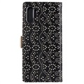 Lace Pattern Samsung Galaxy A32 5G/M32 5G Wallet Case - Black