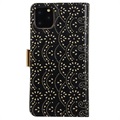Lace Pattern iPhone 11 Pro Max Wallet Case