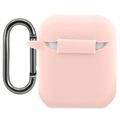Lacoste AirPods / AirPods 2 Liquid Silicone Case - Pink