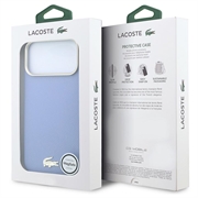 iPhone 18 Pro Lacoste Champs Élysées Case - MagSafe Compatible - Blue