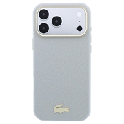 iPhone 18 Pro Lacoste Champs Élysées Case - MagSafe Compatible - Light Grey