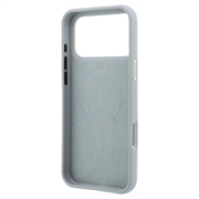 iPhone 18 Pro Max Lacoste Champs Élysées Case - MagSafe Compatible - Light Grey