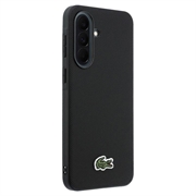 Samsung Galaxy A37 Lacoste Iconic Petit Pique Woven Logo Case - Black