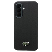 Samsung Galaxy A57 Lacoste Iconic Petit Pique Woven Logo Case - Black