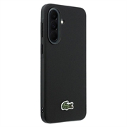 Samsung Galaxy A57 Lacoste Iconic Petit Pique Woven Logo Case - Black