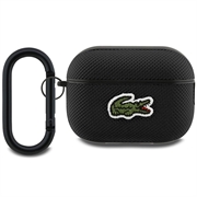 AirPods Pro 2 Lacoste Petit Pique Croc Logo Patch Case - Black