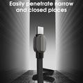 Ldnio LC122-C Braided USB-C Fast Charging Cable - 1m, 65W - Grey