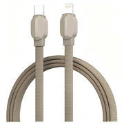 Ldnio LC212i Braided Fast Charging USB-C to Lightning Cable - 2m, 30W - Titanium Gold