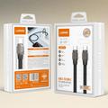Ldnio LC211i Braided Fast Charging USB-C to Lightning Cable - 1m, 30W - Grey