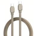 Ldnio LC212C Braided USB-C Fast Charging Cable - 2m, 65W - Titanium Gold