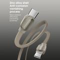 Ldnio LC212C Braided USB-C Fast Charging Cable - 2m, 65W - Titanium Gold