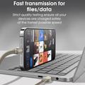 Ldnio LC212C Braided USB-C Fast Charging Cable - 2m, 65W - Titanium Gold