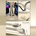 Ldnio LC212i Braided Fast Charging USB-C to Lightning Cable - 2m, 30W - Titanium Gold