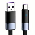 Ldnio LS242Q USB-A to USB-C Cable with 100W Fast Charging - 2m - Black