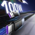 Ldnio LS242Q USB-A to USB-C Cable with 100W Fast Charging - 2m - Black