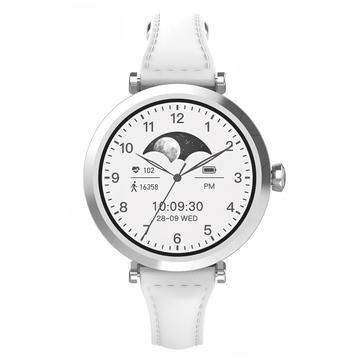 Ldnio SW02 Womens Smartwatch with Heart Rate, Blood Oxygen - Silver