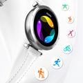 Ldnio SW02 Womens Smartwatch with Heart Rate, Blood Oxygen - Silver