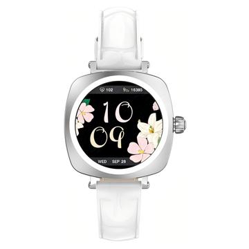 Ldnio SW03 Womens Smartwatch with 100+ Sports Modes, Health Monitoring - Silver