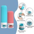 Leak-Proof Travel Silicone Bottles Set with Storage Box