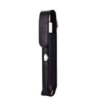 Leather Denim E-Cigarette Case for Ploom Tech+ - Black