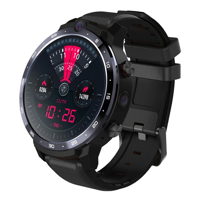 Lemfo LEM12 Android Smartwatch with Face ID - LTE - Black