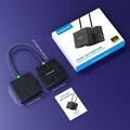 Lemorele AC12 Mini HD Video Capture Card - 1080P, 60Hz, 100W PD Support - Black