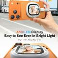 Lemorele R1021 Vlog Selfie Monitor Screen with Bluetooth Remote - White