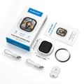 Lemorele R1021 Vlog Selfie Monitor Screen with Bluetooth Remote - White