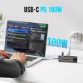 Lemorele TC24L 5-in-1 USB-C Hub - HDMI, Gigabit Ethernet, USB-C, 2x USB-A