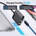 Lemorele TC35 USB-C to 2.5G Ethernet Adapter with USB-C Port