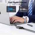Lemorele TC35 USB-C to 2.5G Ethernet Adapter with USB-C Port