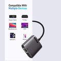 Lemorele TC35 USB-C to 2.5G Ethernet Adapter with USB-C Port
