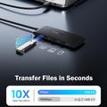 Lemorele TC510 7-in-1 USB-C Hub - Black