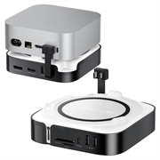 Lemorele TC800 9-in-1 USB-C Hub for Mac Mini M4/M4 Pro - Black