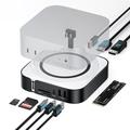 Lemorele TC800 9-in-1 USB-C Hub for Mac Mini M4/M4 Pro - Black