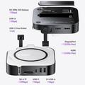 Lemorele TC800 9-in-1 USB-C Hub for Mac Mini M4/M4 Pro - Black