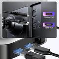 Lemorele TC800 9-in-1 USB-C Hub for Mac Mini M4/M4 Pro - Black