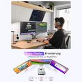 Lemorele TC800 9-in-1 USB-C Hub for Mac Mini M4/M4 Pro - Black