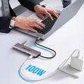 Lemorele TC91 10-in-1 USB-C Hub - Grey