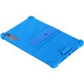 Lenovo Idea Tab Pro Gen 2, Motorola Moto Pad 70 Pro Silicone Case with Kickstand - Blue
