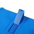 Lenovo Idea Tab Pro Gen 2, Motorola Moto Pad 70 Pro Silicone Case with Kickstand - Blue