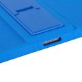 Lenovo Idea Tab Pro Gen 2, Motorola Moto Pad 70 Pro Silicone Case with Kickstand - Blue