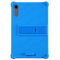 Lenovo Idea Tab Pro Gen 2, Motorola Moto Pad 70 Pro Silicone Case with Kickstand - Blue