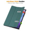 Lenovo Idea Tab Pro Gen 2 Tri-Fold Series Smart Folio Case - Blackish Green