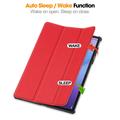 Lenovo Idea Tab Pro Gen 2 Tri-Fold Series Smart Folio Case - Red
