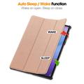 Lenovo Idea Tab Pro Gen 2 Tri-Fold Series Smart Folio Case - Rose Gold