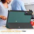 Lenovo Legion Y700 (Gen 5) Tri-Fold Series Smart Folio Case - Blackish Green